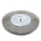 Forney Wire Wheel, Crimped, 6 in x .012 in x 1/2 in - 5/8 in Arbor 72745 - alternate 1